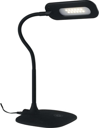 Lampada Da Lettura Led Darwin Nera 4,8W 450Lm 4000K Dimmerabile 16X16X53,5Cm Illuminazione/Illuminazione per interni/Illuminazioni per pareti/Lampade da lettura Led Mall Home - Napoli, Commerciovirtuoso.it