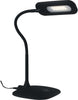 Lampada Da Lettura Led Darwin Nera 4,8W 450Lm 4000K Dimmerabile 16X16X53,5Cm Illuminazione/Illuminazione per interni/Illuminazioni per pareti/Lampade da lettura Led Mall Home - Napoli, Commerciovirtuoso.it