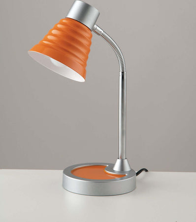 Lampada Da Lettura Leonardo Arancio 1Xe14 13X39Cm Illuminazione/Illuminazione per interni/Illuminazioni per pareti/Lampade da lettura Led Mall Home - Napoli, Commerciovirtuoso.it