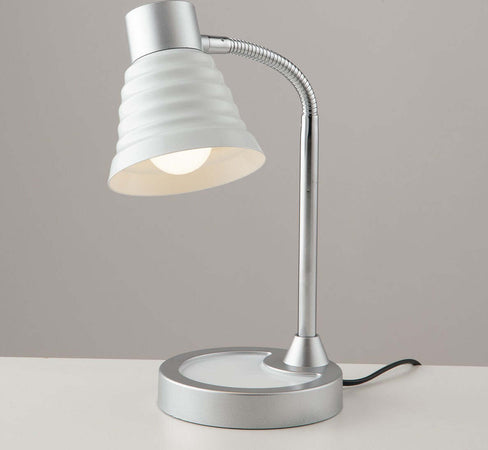 Lampada Da Lettura Leonardo Bianca 1Xe14 13X39Cm Illuminazione/Illuminazione per interni/Illuminazioni per pareti/Lampade da lettura Led Mall Home - Napoli, Commerciovirtuoso.it