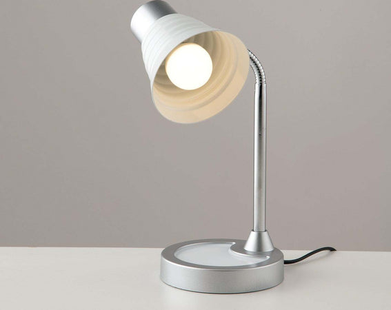 Lampada Da Lettura Leonardo Bianca 1Xe14 13X39Cm Illuminazione/Illuminazione per interni/Illuminazioni per pareti/Lampade da lettura Led Mall Home - Napoli, Commerciovirtuoso.it