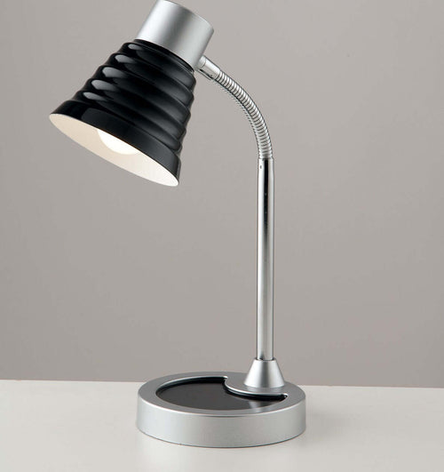 Lampada Da Lettura Leonardo Nera 1Xe14 13X39Cm Illuminazione/Illuminazione per interni/Illuminazioni per pareti/Lampade da lettura Led Mall Home - Napoli, Commerciovirtuoso.it