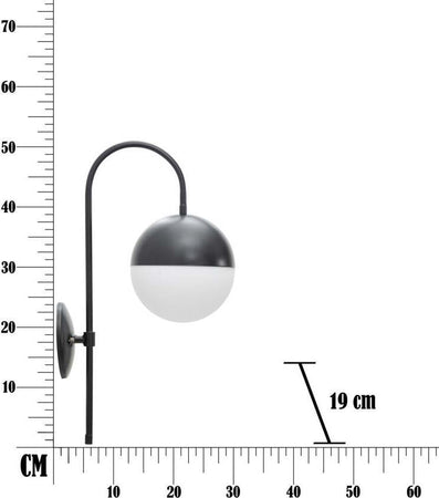 Lampada Da Muro Darky Street Cm 19X31X51 Illuminazione/Illuminazione per interni/Illuminazioni per pareti/Applique Led Mall Home - Napoli, Commerciovirtuoso.it