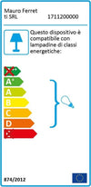 Lampada-Da-Muro-Glamy-Cm-15X25X22