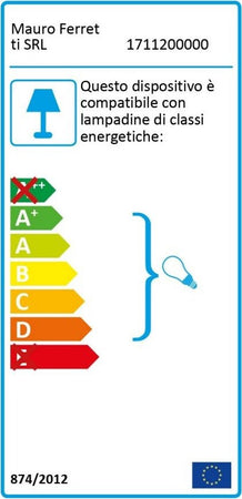Lampada-Da-Muro-Glamy-Cm-15X25X22