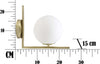 Lampada-Da-Muro-Glamy-Cm-15X25X22