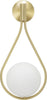 Lampada Da Muro Glamy Drop Cm 24X20X52 Illuminazione/Illuminazione per interni/Illuminazioni per pareti/Applique Led Mall Home - Napoli, Commerciovirtuoso.it