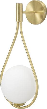 Lampada Da Muro Glamy Drop Cm 24X20X52 Illuminazione/Illuminazione per interni/Illuminazioni per pareti/Applique Led Mall Home - Napoli, Commerciovirtuoso.it