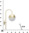 Lampada Da Muro Glamy Street Cm 19X31X51 Illuminazione/Illuminazione per interni/Illuminazioni per pareti/Applique Led Mall Home - Napoli, Commerciovirtuoso.it