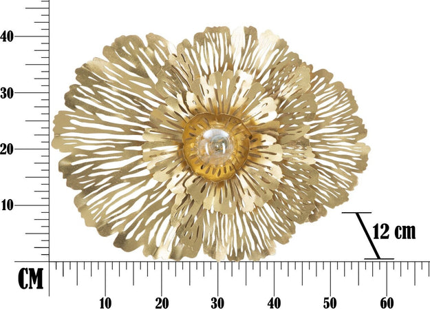 Lampada Da Muro Ibis Cm 56,5X12X42,5 Illuminazione/Illuminazione per interni/Illuminazioni per pareti/Applique Led Mall Home - Napoli, Commerciovirtuoso.it