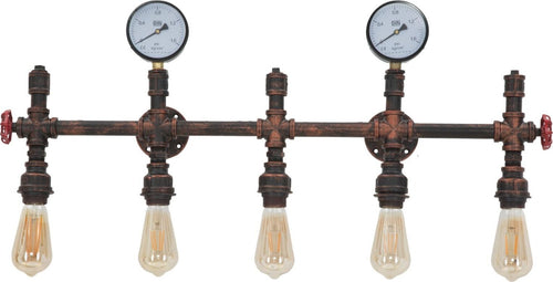 Lampada-Da-Muro-Industry-5-Luci-Cm-86X9X32