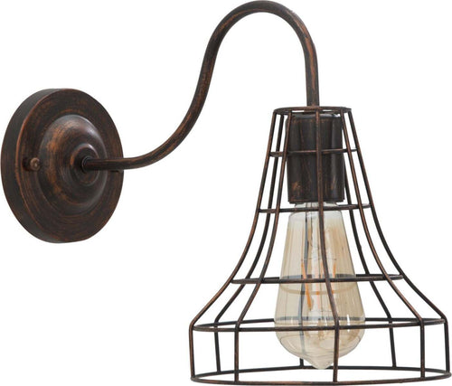 Lampada Da Muro Industry -A- Cm 34X18X27 Illuminazione/Illuminazione per interni/Illuminazioni per pareti/Applique Led Mall Home - Napoli, Commerciovirtuoso.it