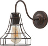 Lampada Da Muro Industry -A- Cm 34X18X27 Illuminazione/Illuminazione per interni/Illuminazioni per pareti/Applique Led Mall Home - Napoli, Commerciovirtuoso.it