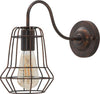 Lampada Da Muro Industry -B- Cm 33X15X27,5 Illuminazione/Illuminazione per interni/Illuminazioni per pareti/Applique Led Mall Home - Napoli, Commerciovirtuoso.it