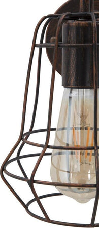 Lampada Da Muro Industry -B- Cm 33X15X27,5 Illuminazione/Illuminazione per interni/Illuminazioni per pareti/Applique Led Mall Home - Napoli, Commerciovirtuoso.it