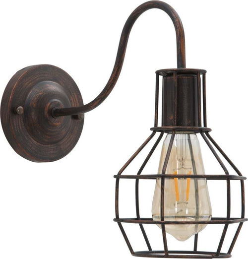 Lampada Da Muro Industry -C- Cm 32X14X30 Illuminazione/Illuminazione per interni/Illuminazioni per pareti/Applique Led Mall Home - Napoli, Commerciovirtuoso.it