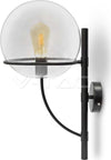 LAMPADA DA PARETE APPLIQUE A MURO FORMA GLOBO VETRO TRASPARENTE ELEGANTE VT-7226 Illuminazione/Illuminazione per interni/Illuminazioni per pareti/Applique Trade Shop italia - Napoli, Commerciovirtuoso.it