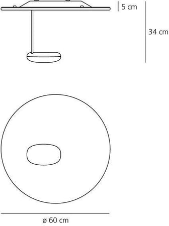 Lampada da parete Artemide Droplet Mini LED