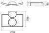 Lampada da parete Artemide Microsurf