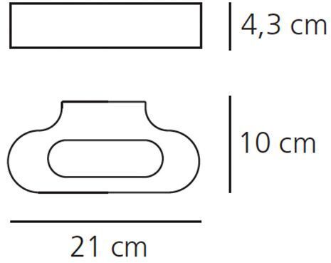 Lampada da parete Artemide Talo LED