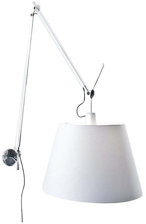 Artemide Tolomeo Mega alluminio e raso Dimmerabile Lampada da Parete