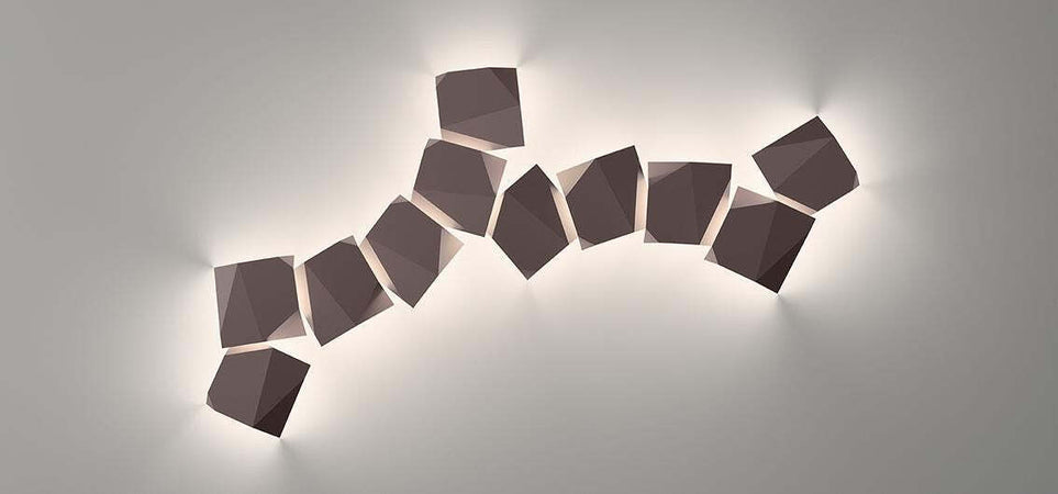 Lampada da parete da esterno Vibia Origami 2 LED