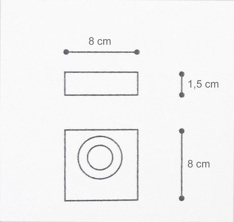 Lampada da parete e da soffitto Icone SWING  1.15