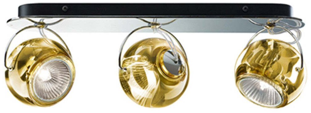 Lampada da parete Fabbian Beluga Colour 3 luci
