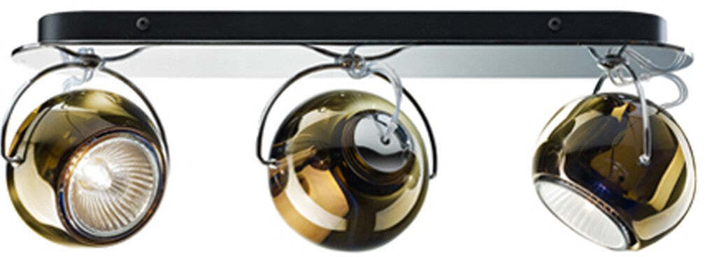 Lampada da parete Fabbian Beluga Colour 3 luci