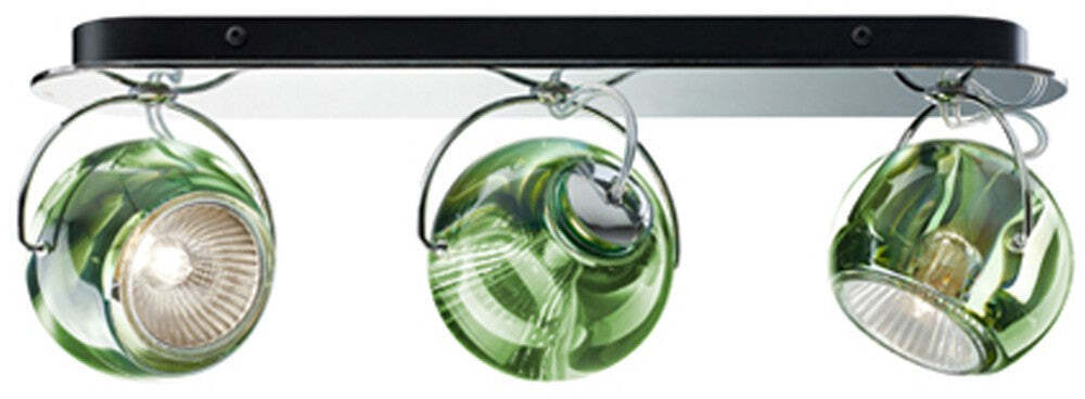 Lampada da parete Fabbian Beluga Colour 3 luci