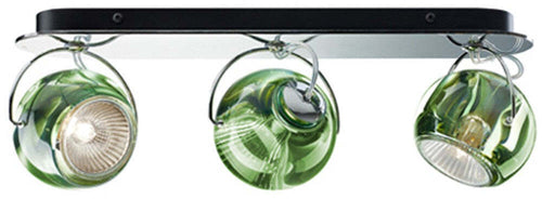 Lampada da parete Fabbian Beluga Colour 3 luci
