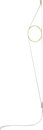 Lampada-da-parete-LED-Flos-Wirering-Cavo-Bianco