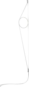 Lampada-da-parete-LED-Flos-Wirering-Cavo-Bianco