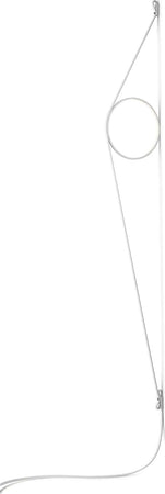 Lampada-da-parete-LED-Flos-Wirering-Cavo-Bianco