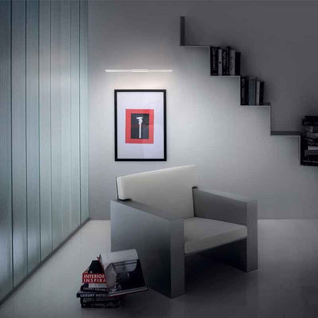 Linea Light Straight_W Lampada da parete LED (19W)