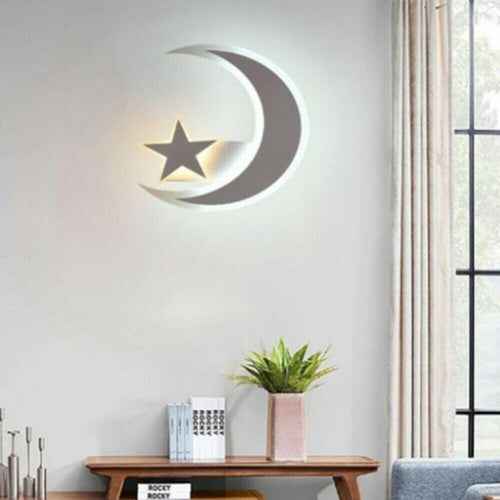 Lampada Da Parete Led Luna E Stella Applique 11 Watt Luce Lume Cameretta E47-cf Illuminazione/Illuminazione per interni/Illuminazioni per pareti/Applique Trade Shop italia - Napoli, Commerciovirtuoso.it