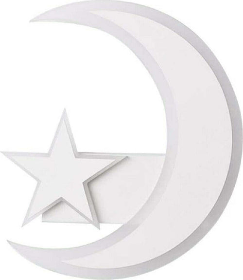 Lampada Da Parete Led Luna E Stella Applique 11w Luce Fredda Lume Cameretta E47 Casa, arredamento e bricolage > Illuminazione da interno > Applique per interno Trade Shop italia - Napoli, Commerciovirtuoso.it