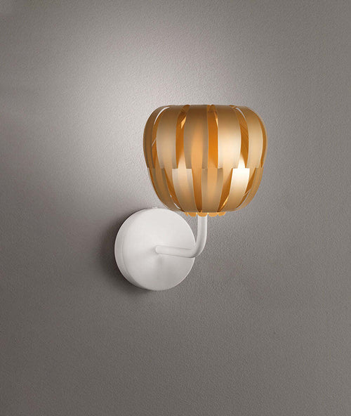 Lampada-Da-Parete-Moderna-1-Luce-Queen-In-Polilux-Oro-D19-Made-In-Italy