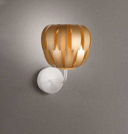 Lampada-Da-Parete-Moderna-1-Luce-Queen-In-Polilux-Oro-D29-Made-In-Italy