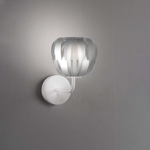 Lampada-Da-Parete-Moderna-1-Luce-Queen-In-Polilux-Silver-D19-Made-In-Italy