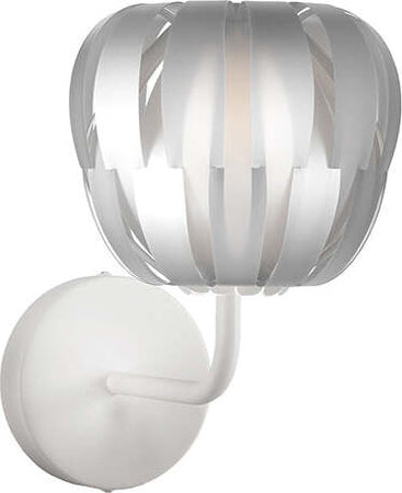 Lampada-Da-Parete-Moderna-1-Luce-Queen-In-Polilux-Silver-D19-Made-In-Italy
