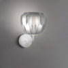 Lampada-Da-Parete-Moderna-1-Luce-Queen-In-Polilux-Silver-D29-Made-In-Italy