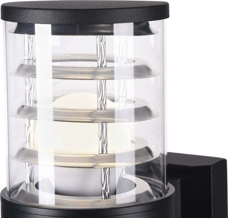 Lampada-Da-Parete-Moderna-Da-Esterno-Alluminio-Nero-1-Luce-E27-60W-Ip54