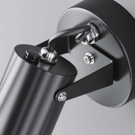 Lampada-Da-Parete-Moderna-Da-Esterno-Alluminio-Nero-1-Luce-Gu10-50W-Ip65