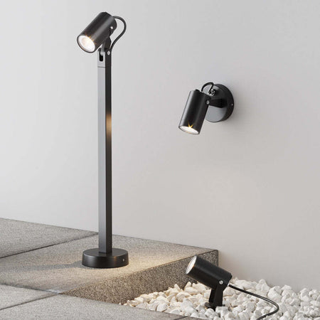 Lampada-Da-Parete-Moderna-Da-Esterno-Alluminio-Nero-1-Luce-Gu10-50W-Ip65