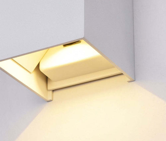 Lampada-Da-Parete-Moderna-Da-Esterno-Metallo-Bianco-Luce-Led-6W-Ip54