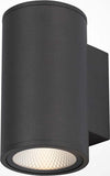 Lampada-Da-Parete-Moderna-Da-Esterno-Metallo-Grafite-Luce-Led-10W-Ip65