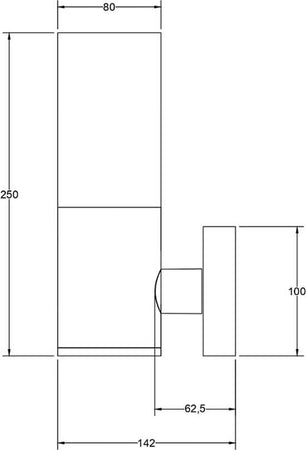 Lampada-Da-Parete-Moderna-Da-Esterno-Metallo-Grigio-1-Luce-E27-60W-Ip54