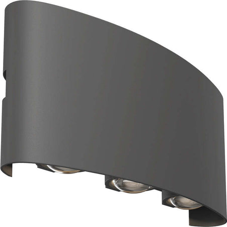 Lampada-Da-Parete-Moderna-Da-Esterno-Metallo-Grigio-Luce-Led-6W-Ip54