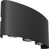 Lampada-Da-Parete-Moderna-Da-Esterno-Metallo-Nero-Luce-Led-6W-Ip54
